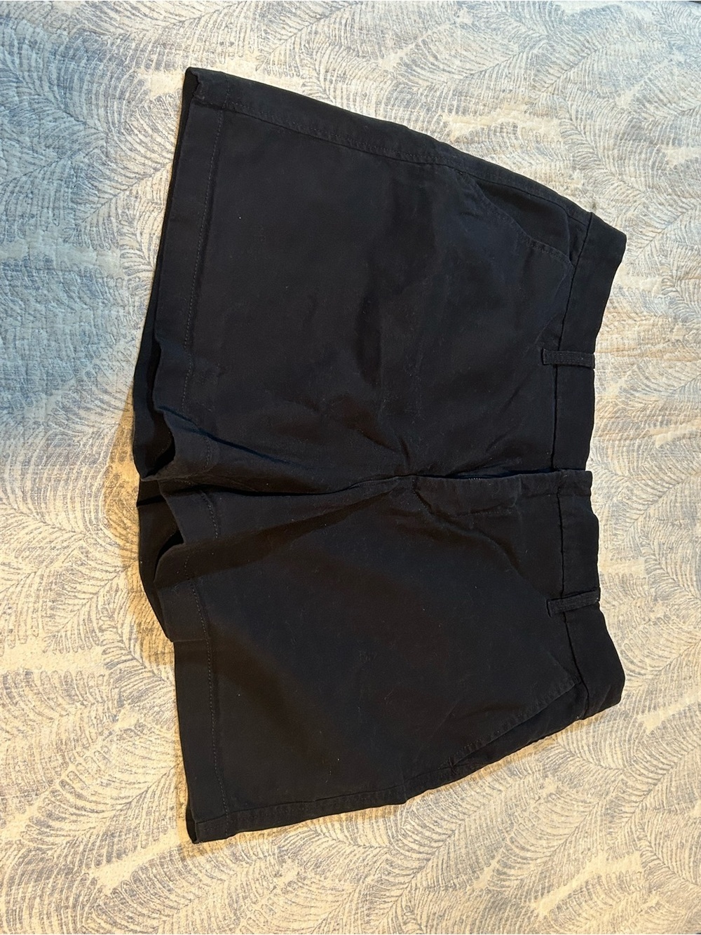 Gloria Vanderbilt Black High-Waist Tailored Shorts